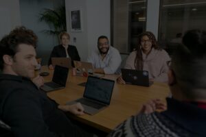proposal writers participating in discussion
