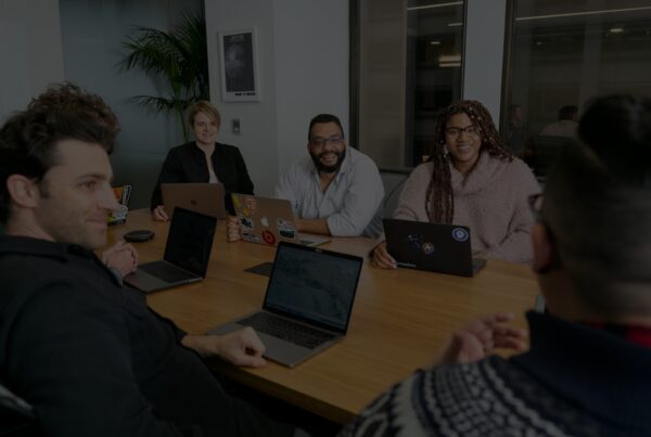 proposal writers participating in discussion
